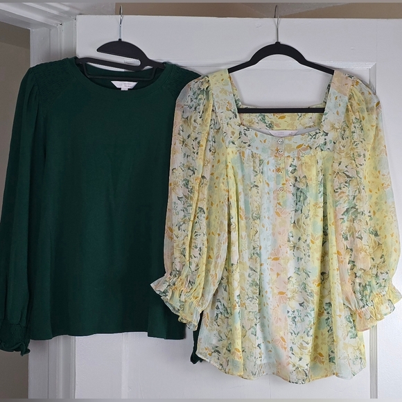 LC Lauren Conrad Tops - LC Lauren Conrad Set of Two Cottagecore Tops Small